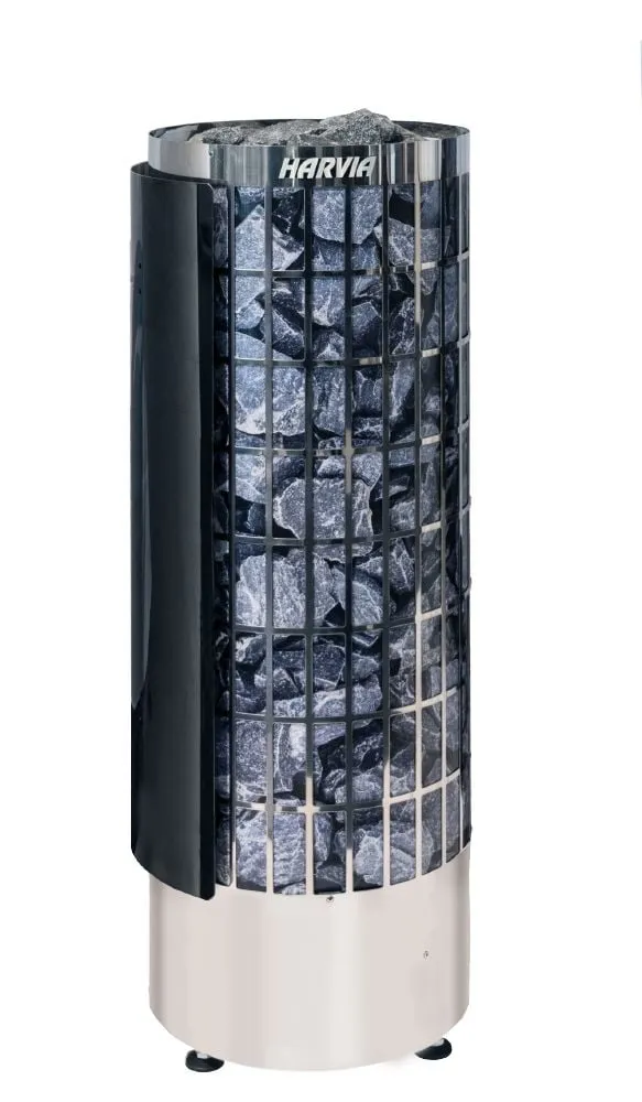 Harvia Cilindro with Black Steel protective sheath, product photo