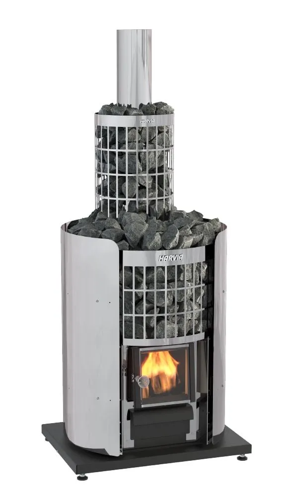 Harvia Cilindro wood-burning heater accessories, product photo