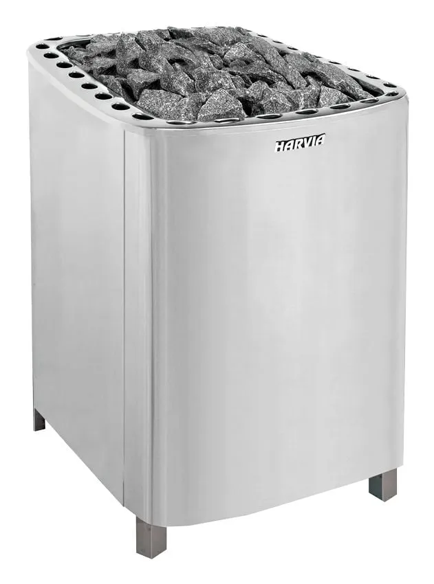 Harvia Club Pro heater in steel, product photo