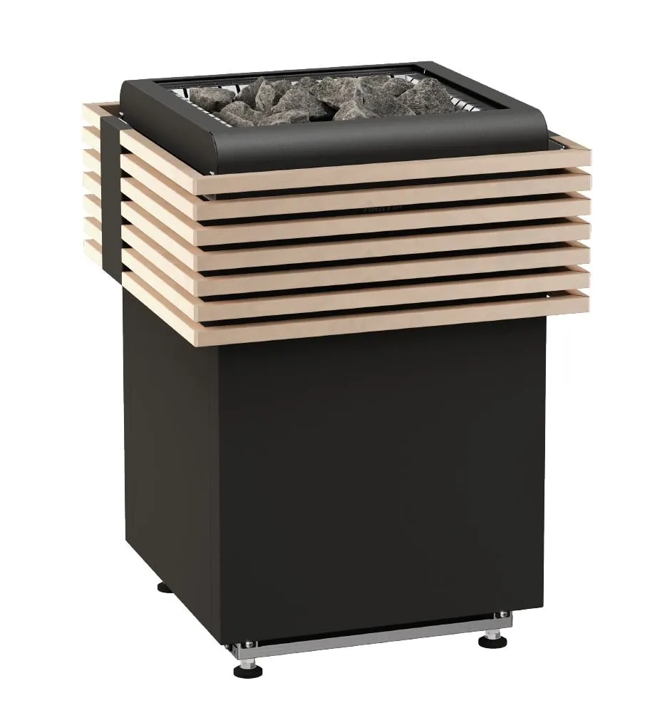 Harvia Concept R 9/10.5 kW heater, product photo from another angle