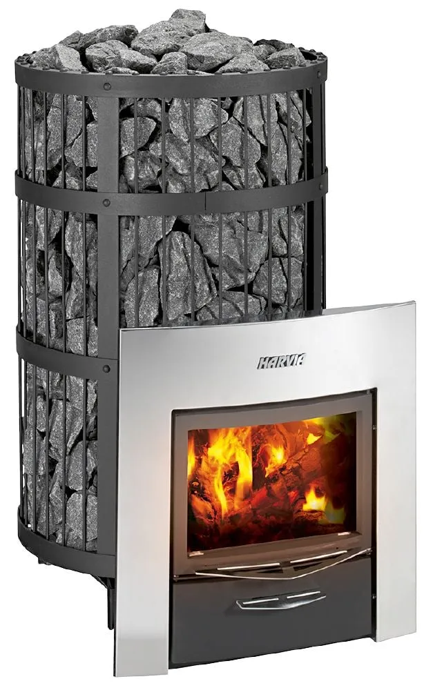 Harvia Legend 300 Duo wood-burning heater, product photo