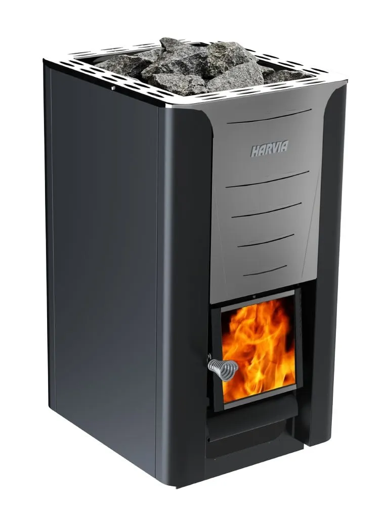 Harvia Pro 26 wood-burning heater, product photo