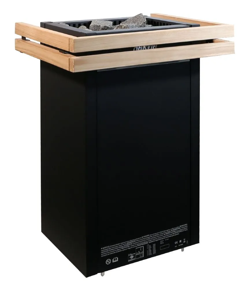 Harvia Virta heater with safety railing